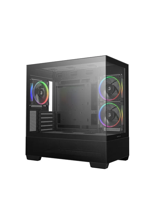 Deepcool Компьютерный корпус CG380 3F, черный, черный, фото 3