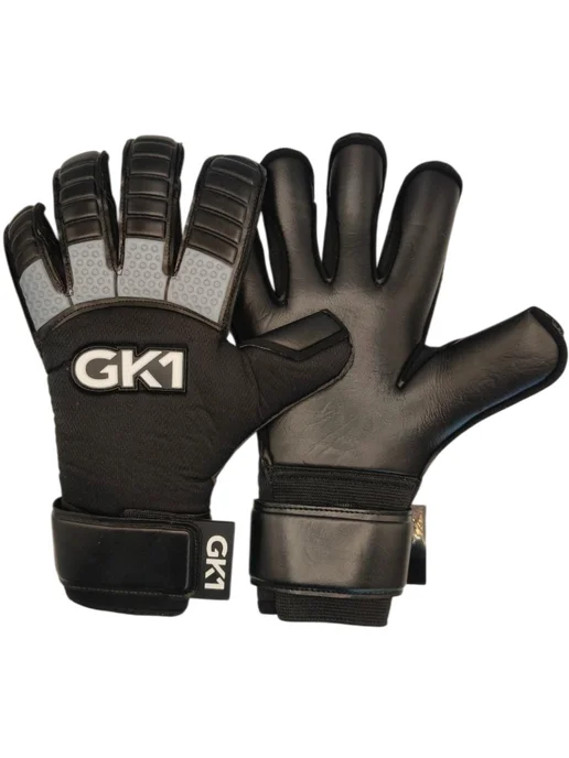 GK1 Gloves Вратарские перчатки GK1 Evo Black, черный, фото 2