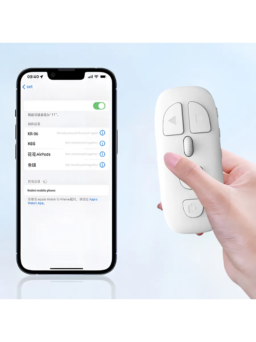 BT Camera Пульт для смартфона с управлением зум и фокус (Whi