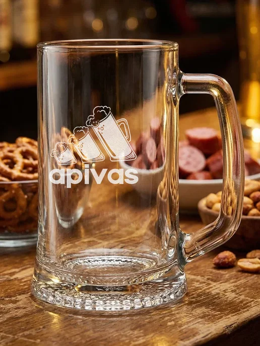 cup-cup Кружка для пива стекло 500мл, 500 мл, фото 3