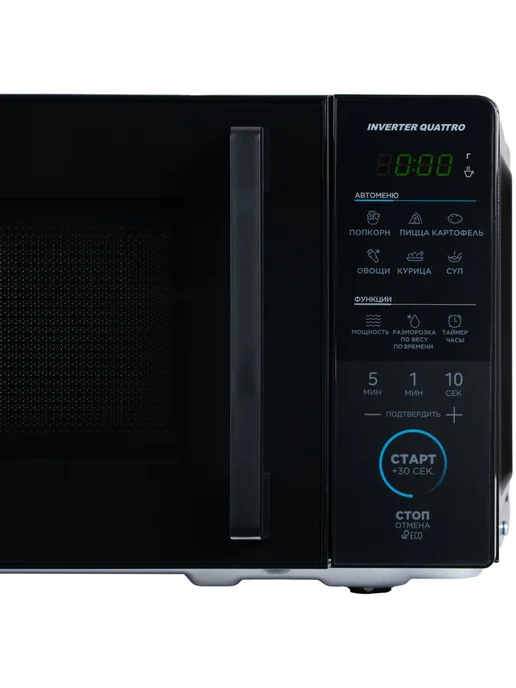 Midea EM7P012VS-B СВЧ Midea Черный, черный, фото 3