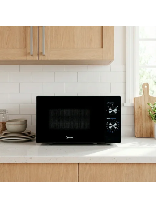 Midea MM720C2VR-B СВЧ Midea Черный, черный, фото 4