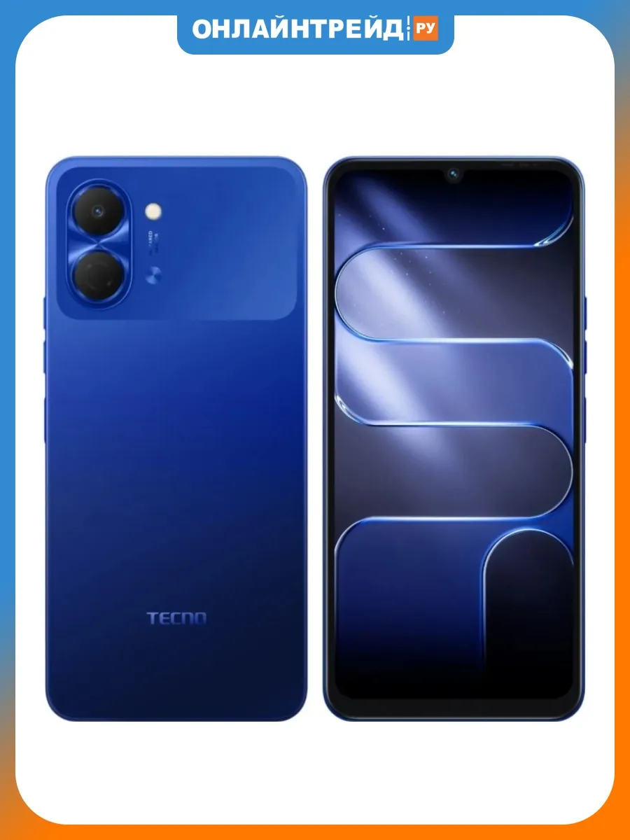 TECNO Смартфон Spark Go 3 4 64GB Синий