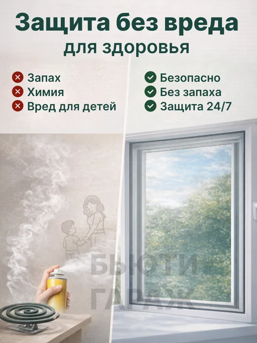 Москитная сетка на окно, черный, фото 3