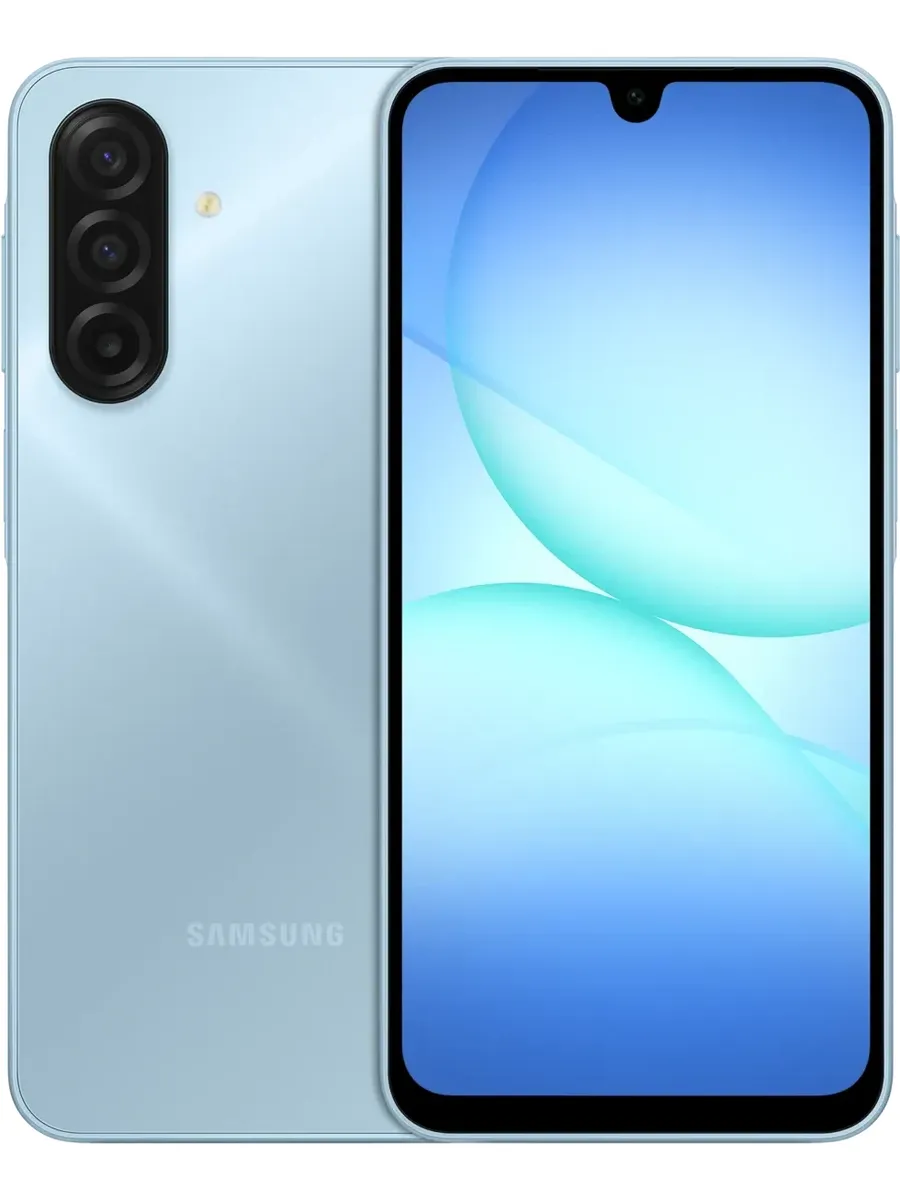 Смартфон A17 6 128Gb синий SM-A175FLBCCAU Samsung 926937216 купить в интернет‑магазине Wildberries