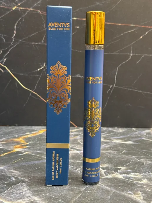 garib AVENTVS blue for him 35ml, 35 мл, синий