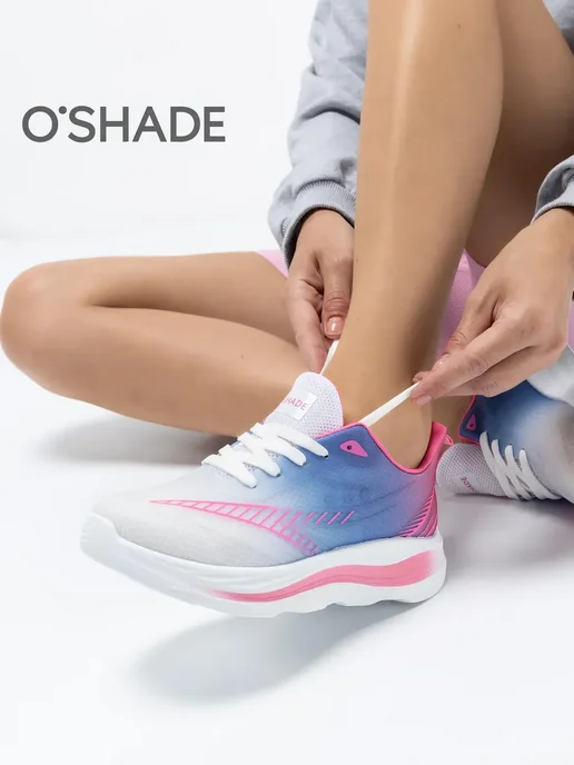 O`SHADE Кроссовки женские дышащие легкие, синий