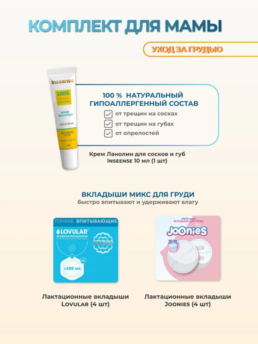 B Market Сумка в роддом готовая для мамы и малыша прозрачная, вариант, фото 8