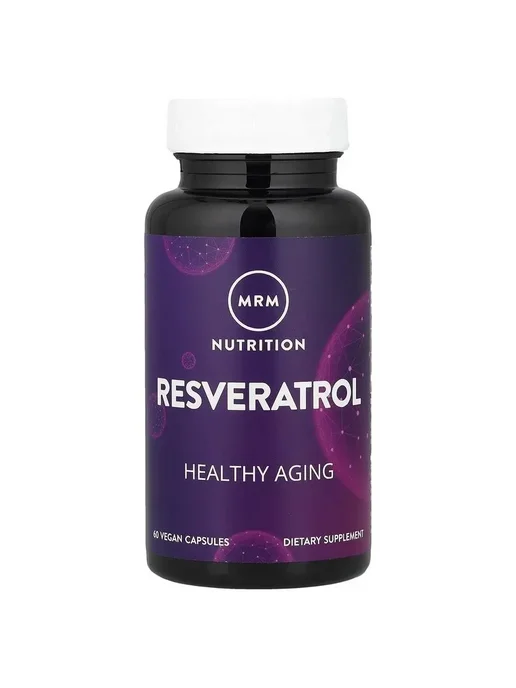 Vital Nutrients Альфа-липоевая кислота 60 капсул, MRM Ресвератрол, фото 6