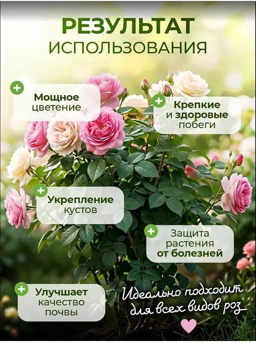 Чудозем Удобрение для роз садовых и комнатных, осенняя подкормка, 500 мл, фото 5