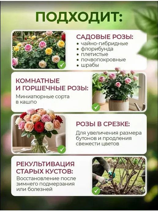 Чудозем Удобрение для роз садовых и комнатных, осенняя подкормка, 500 мл, фото 7