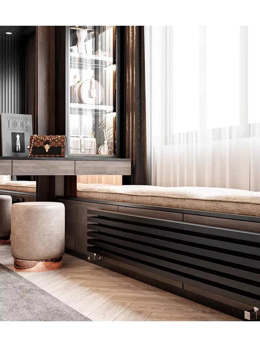 Краска для радиаторов отопления,темный венге фото 8