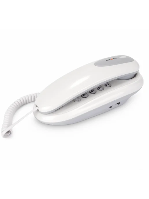 Проводной телефон TeXet TX-236 Light Gray, серый
