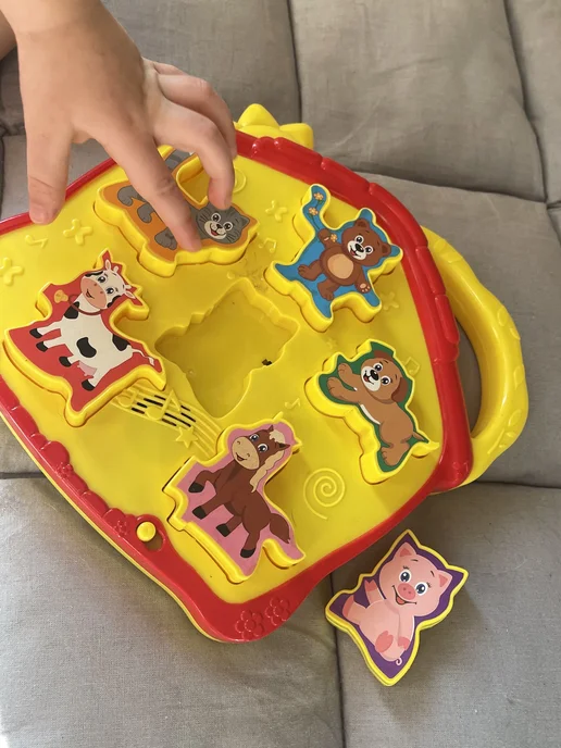Детская музыкальная игрушка, желтый, фото 3