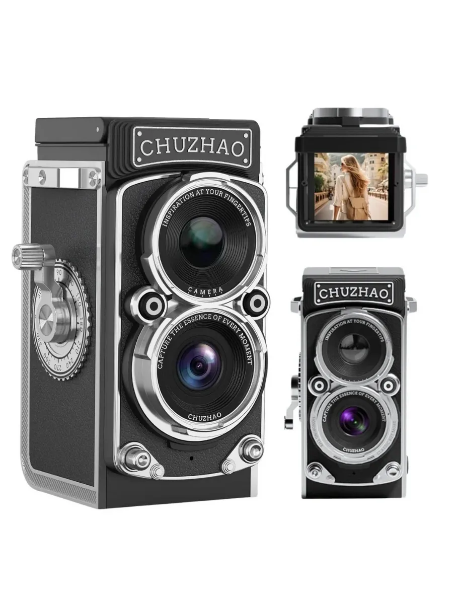 Фотокамера в ретро стиле CHUZHAO M1 HD 1080P 12 МП