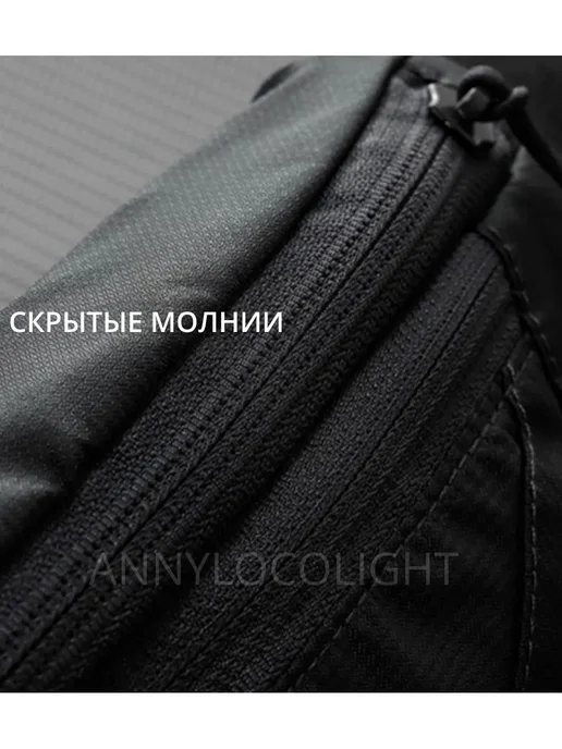 Сумка на пояс спортивная поясная, серый, фото 6