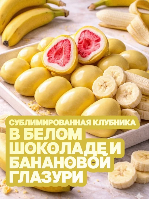 Клубника в шоколаде банане Лаймберри, вариант, фото 2