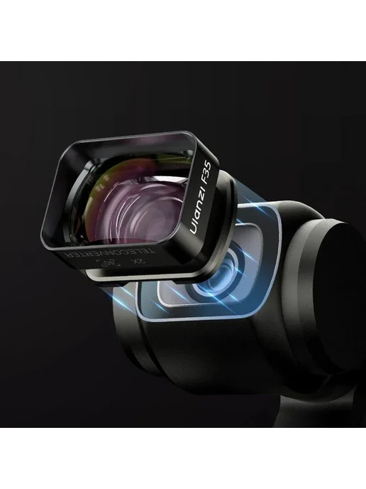 Широкоугольный объектив Ulanzi F35 для DJI Osmo Pocket 3, вариант, фото 2