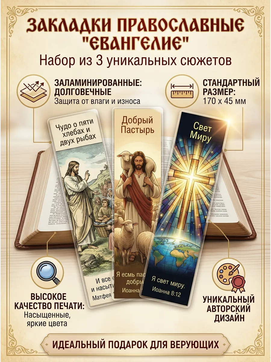 Закладки "Евангелие"