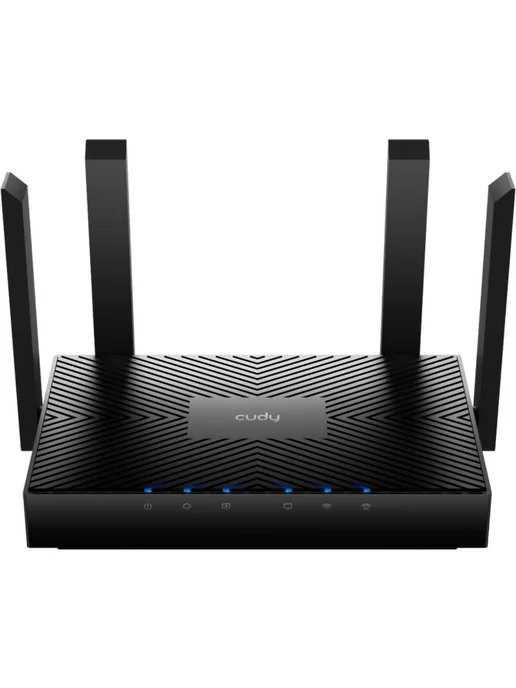 Cudy Роутер Wi-Fi 6 WR3000 v2.0 AX3000 2.5 Гбит с Mesh, черный, фото 2