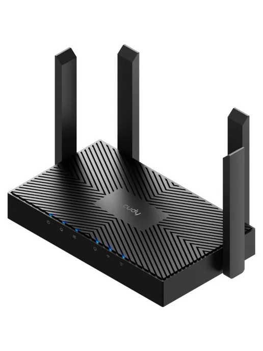 Cudy Роутер Wi-Fi 6 WR3000 v2.0 AX3000 2.5 Гбит с Mesh, черный, фото 3