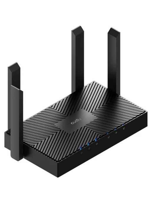 Cudy Роутер Wi-Fi 6 WR3000 v2.0 AX3000 2.5 Гбит с Mesh, черный, фото 4