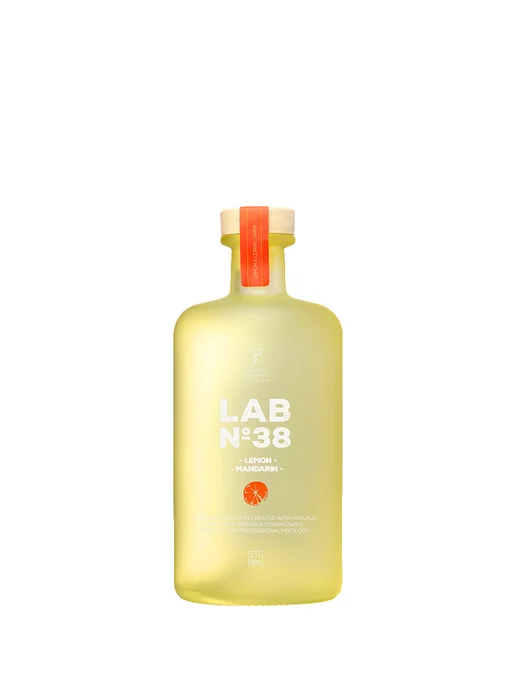 Вкусовая водка LAB№38, лимон, мандарин, 0.7л, 700 мл