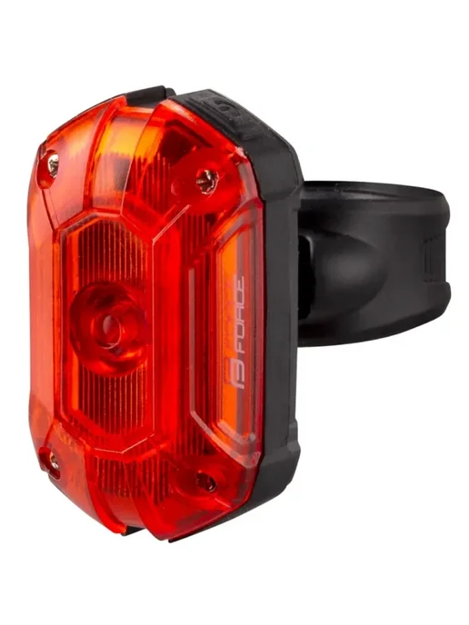 Force. Свет задний Force, RUBY2 25LM, 1x LED, USB, черный