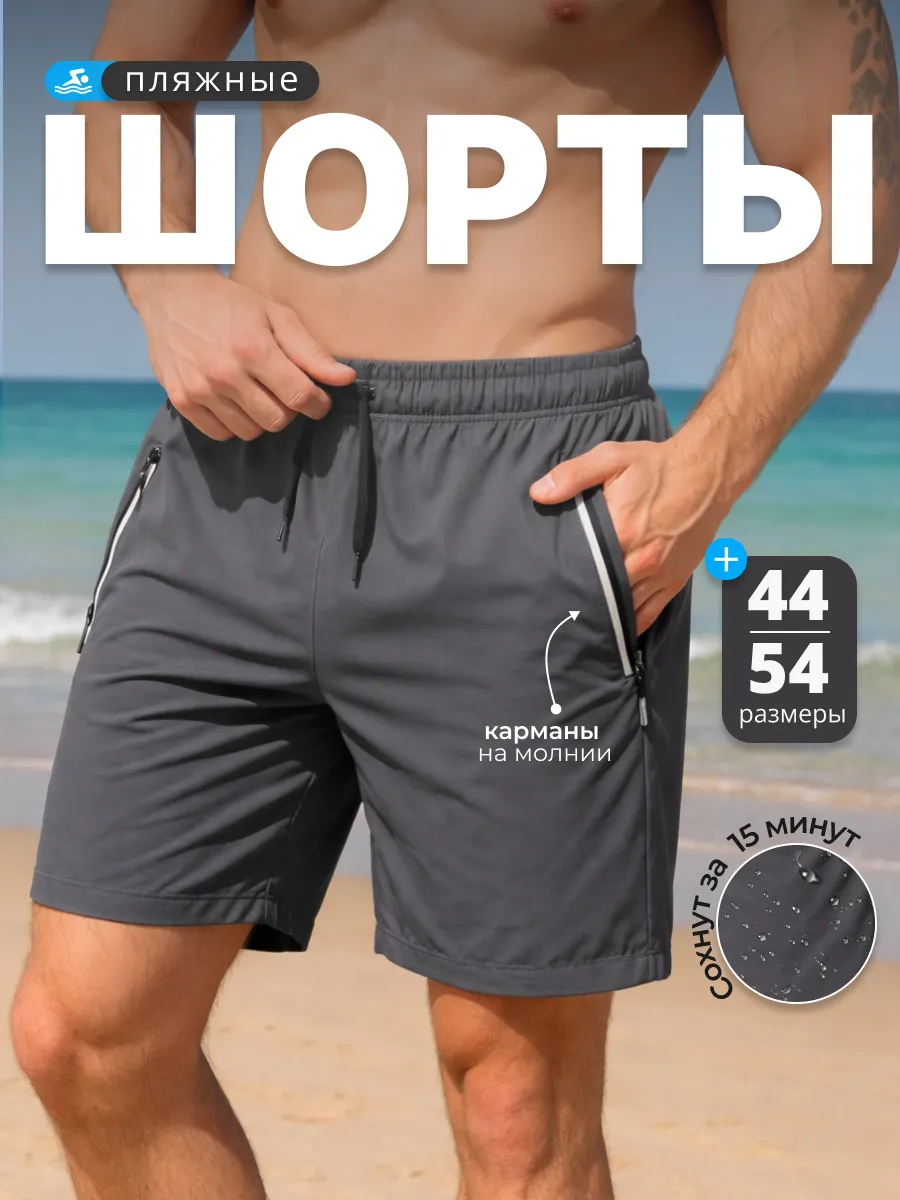 Шорты летние плавательные