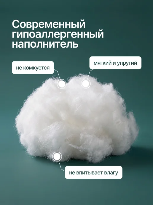 OBNIME Стеганый наматрасник 60х120 на резинке нескользящий, 60x120, фото 5