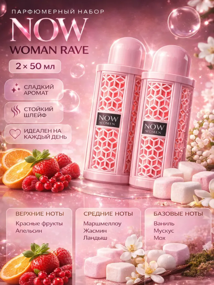 Парфюмерный набор NOW Woman 2 шт по 50 мл