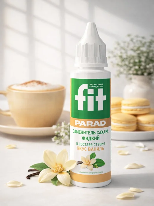 Fitparad Сахарозаменитель ФитПарад вкус Ваниль флакон 30 мл, 30 мл, фото 2