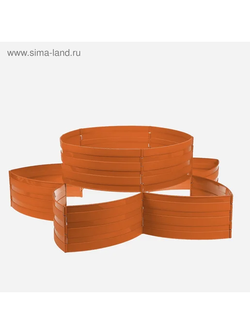 Клумба Конструктор 15×540 см, 15x540 см