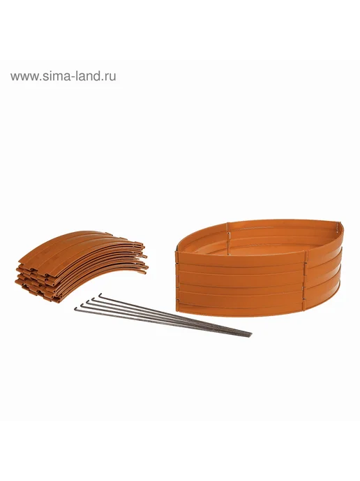 Клумба Конструктор 15×540 см, 15x540 см, фото 2