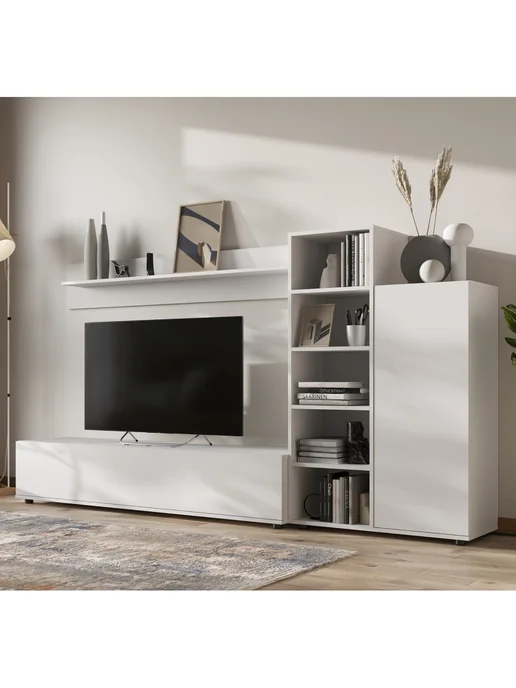 НОНТОН Стенка Amazon (Белый), белый