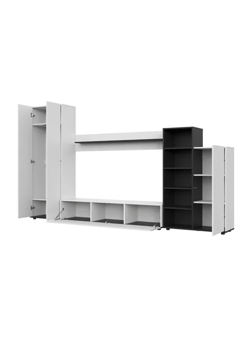 НОНТОН Гостиная Amazon (Белый), черный, фото 3