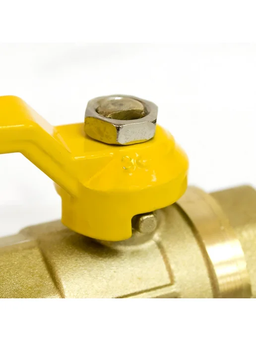 STI Кран для газа 1" г-г с ручкой запорная арматура, 1 г, фото 5