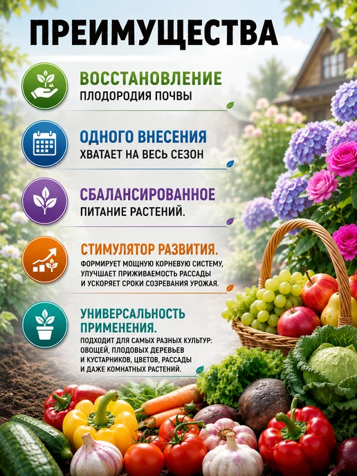 Росток Грин Индюшиный помет гранулы 2 кг, 2 кг, фото 2
