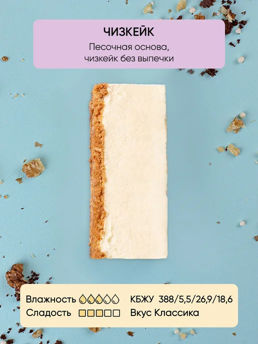 Плюшки-подружки Бенто-торт с Вашей надписью 700г Чизкейк, 700 г, фото 2