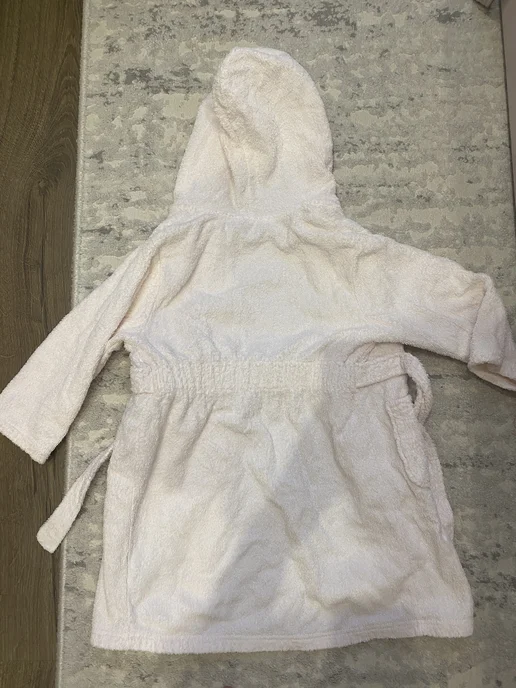Халат банный для девочки Mothercare, розовый, фото 3