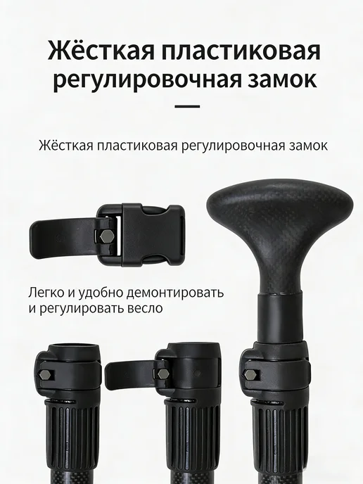Карбоновое весло KOETSU цветное для SUP‑борда, вариант, фото 4