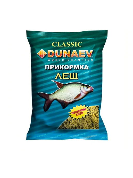 Прикормка "DUNAEV КЛАССИКА" 0.9кг Лещ, 900 г
