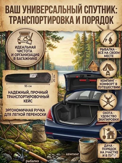 HomZon Раскладушка туристическая, раскладная кровать, серый, фото 5