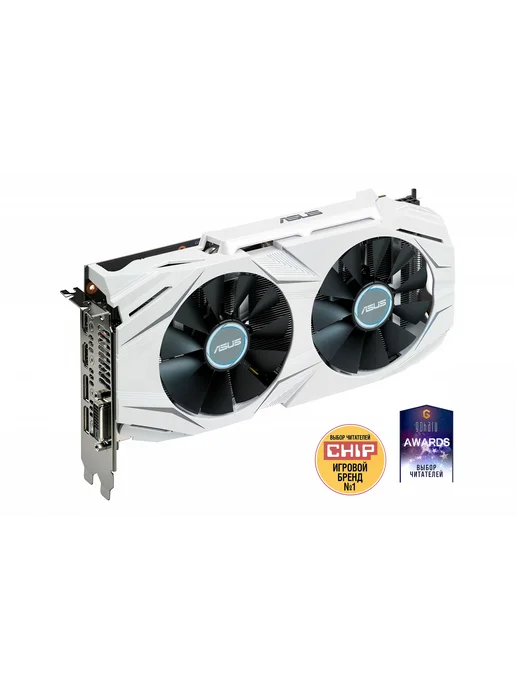 Asus Игровая видеокарта для ПК GeForce GTX 1060 DUAL 3G, 3 г, фото 2