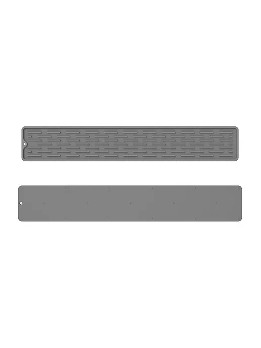 silicone коврик для смесителя нескользящий для раковины д до, серый, фото 2