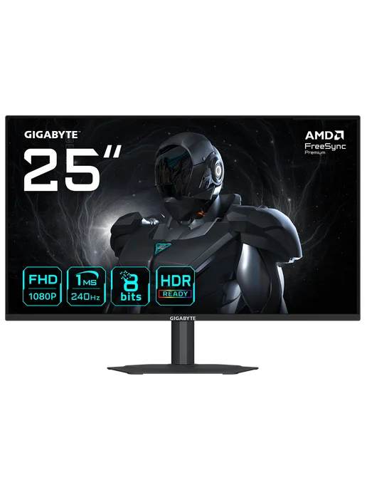 Gigabyte 24.5" Монитор G25F2A, IPS, 1920x1080, 240Гц (20VM0-G25F2ABM-, 1920x1080, фото 2