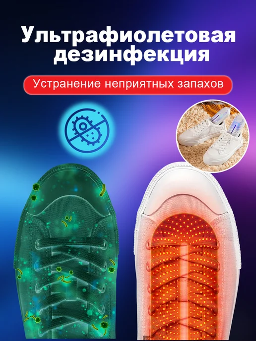 ERDEBIS сушилка для обуви электрическая с таймером, белый, фото 2