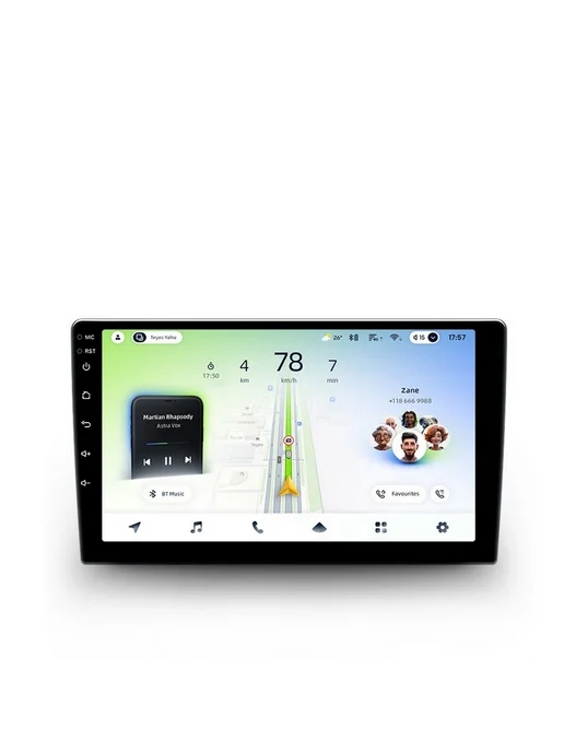 Магнитола CC4L 4 64ГБ Android 9 дюймов (без рамки!), 4 л, 64 ГБ, фото 2