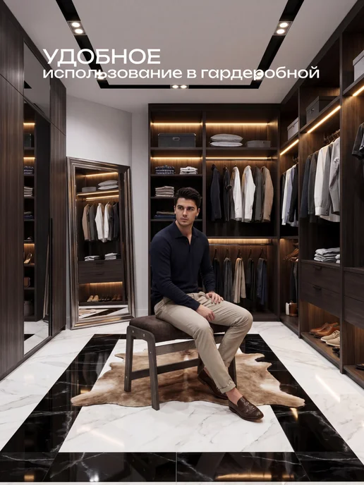 DiAlOff Пуфик банкетка для прихожей подставка для ног коричневый, коричневый, фото 4