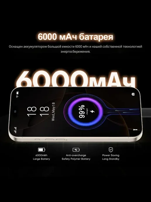 Смартфон Pro Max 3.261 12/512 ГБ, черный, фото 7